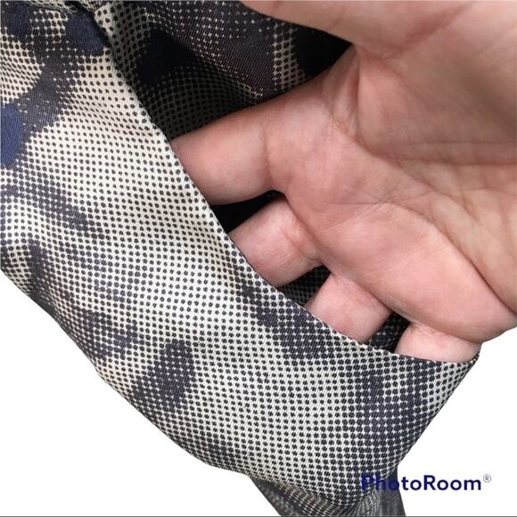 Alice San Diego Silver, Gray and, blue sequin strapless romper size Large - Picture 16 of 16